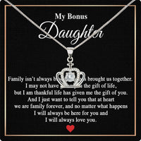 Thumbnail for Bonus Daughter Necklace: A Symbol of Everlasting Love and Belonging