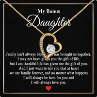 Thumbnail for Bonus Daughter Necklace: A Symbol of Everlasting Love and Belonging