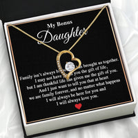 Thumbnail for Bonus Daughter Necklace: A Symbol of Everlasting Love and Belonging