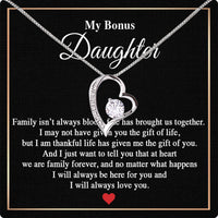 Thumbnail for Bonus Daughter Necklace: A Symbol of Everlasting Love and Belonging