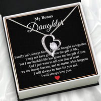 Thumbnail for Bonus Daughter Necklace: A Symbol of Everlasting Love and Belonging