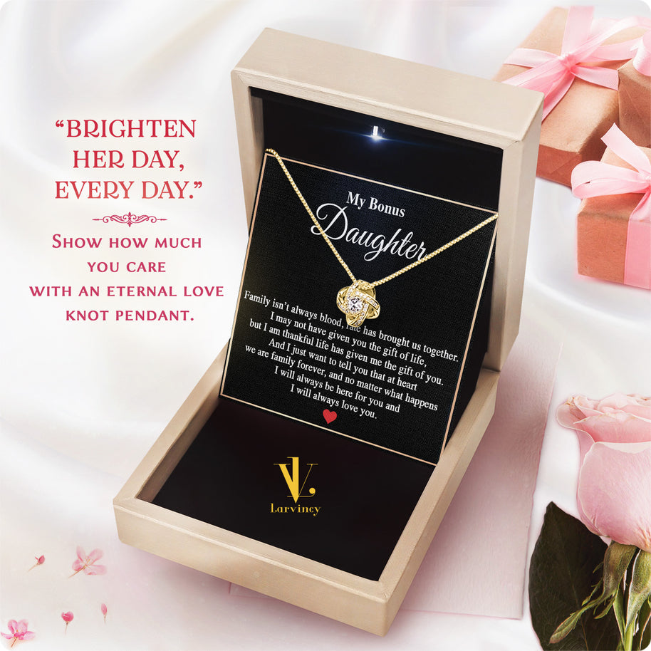 Bonus Daughter Necklace: A Symbol of Everlasting Love and Belonging