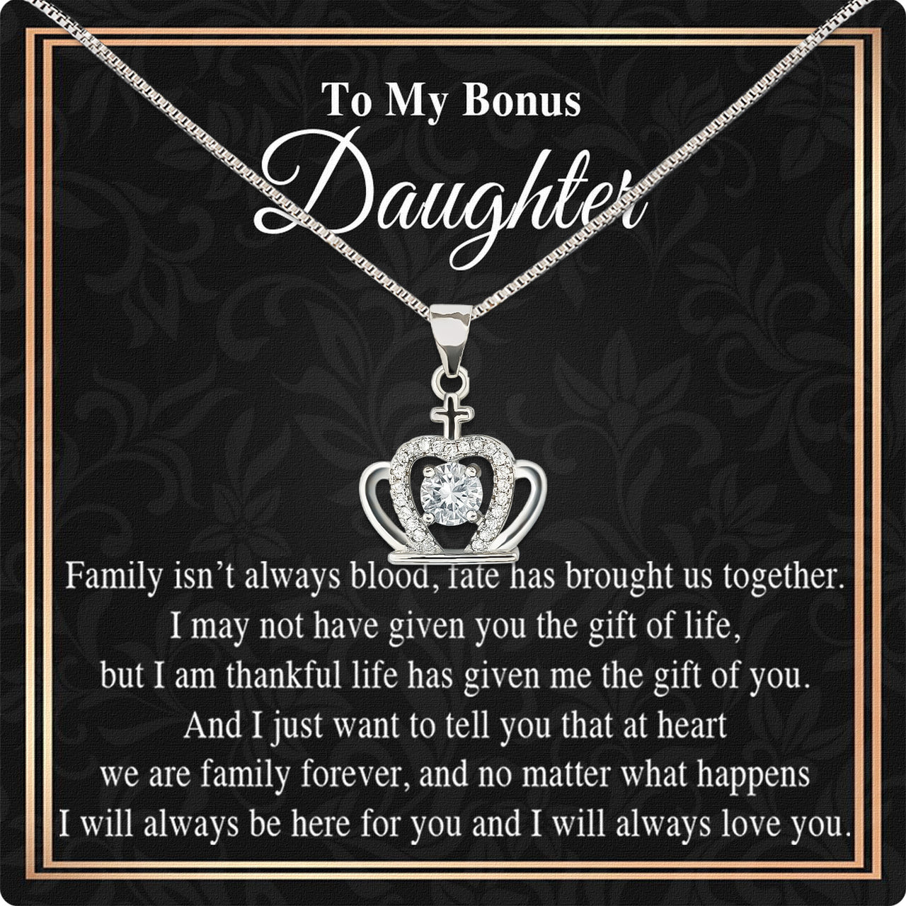 Bonus Daughter Necklace: A Symbol of Everlasting Love and Belonging