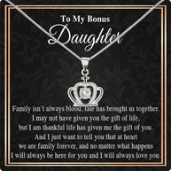 Bonus Daughter Necklace: A Symbol of Everlasting Love and Belonging