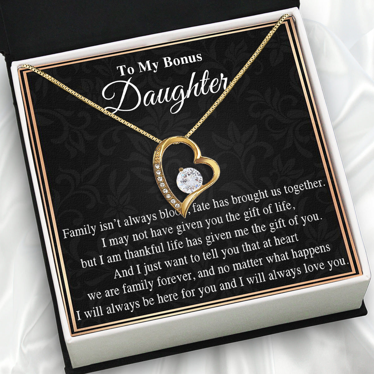 Bonus Daughter Necklace: A Symbol of Everlasting Love and Belonging