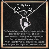 Thumbnail for Bonus Daughter Necklace: A Symbol of Everlasting Love and Belonging