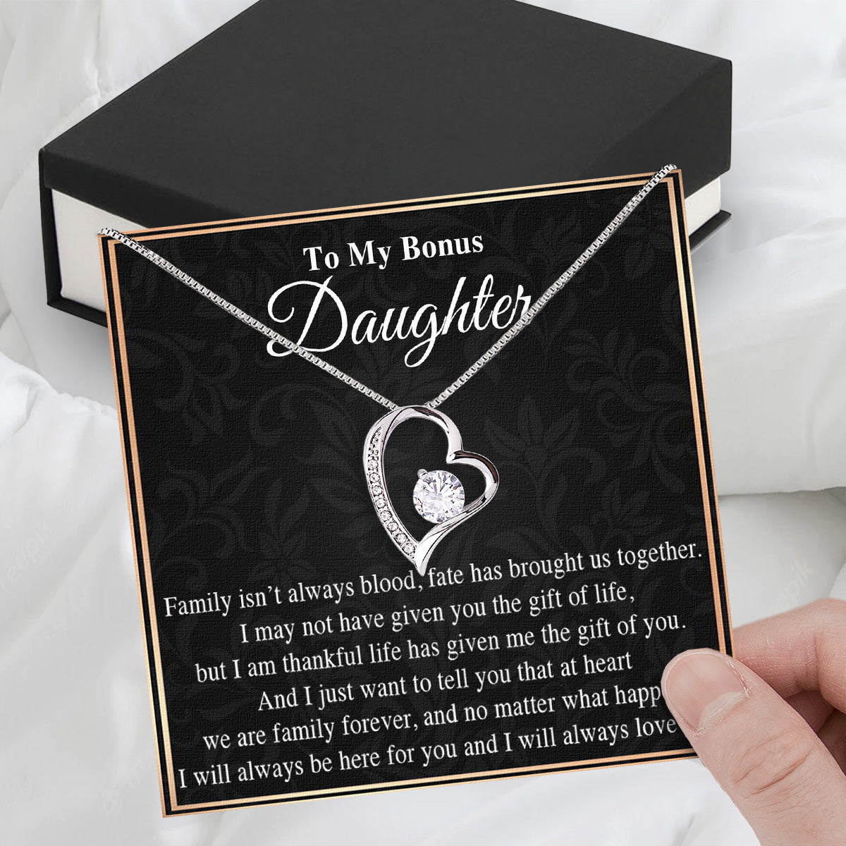 Bonus Daughter Necklace: A Symbol of Everlasting Love and Belonging