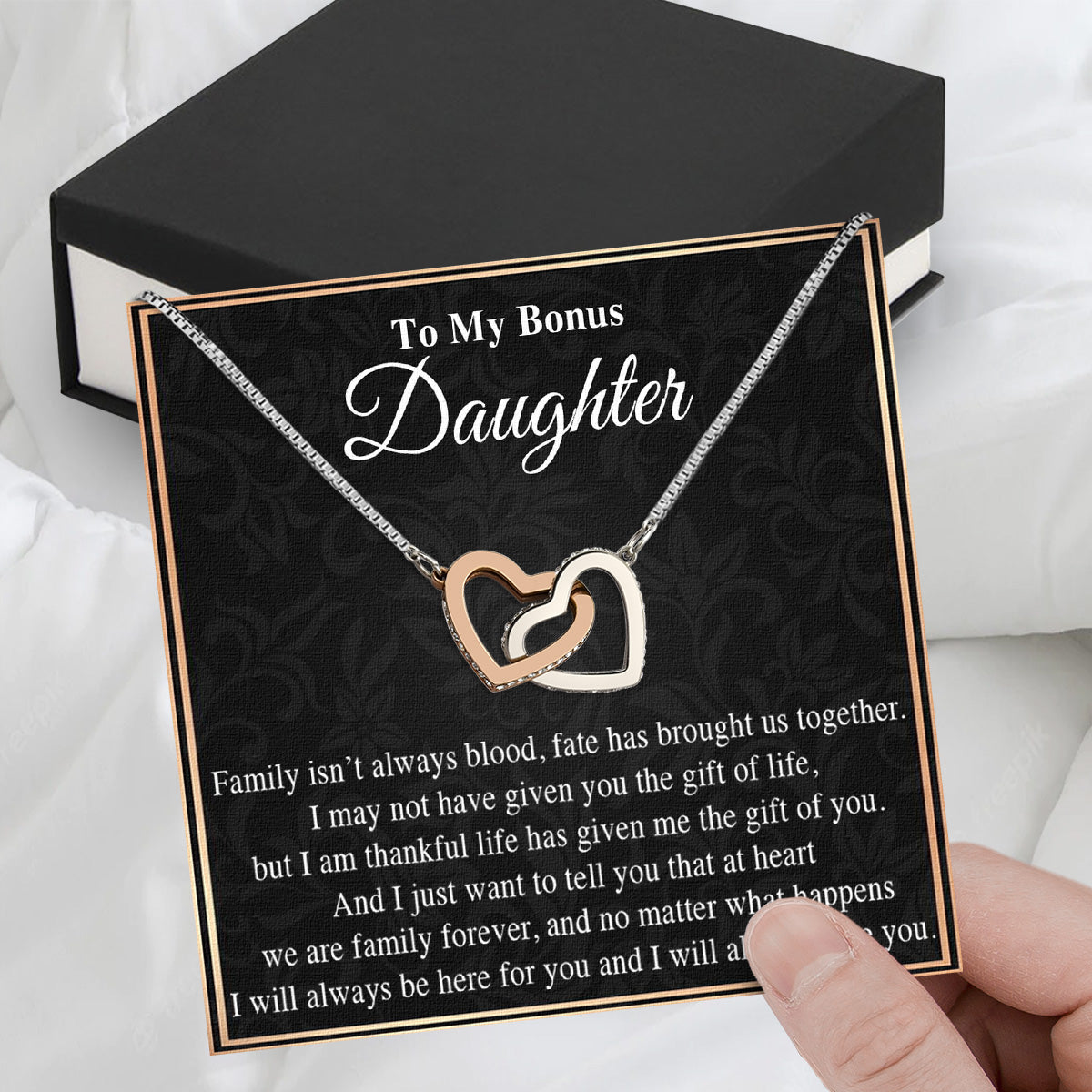 Bonus Daughter Necklace: A Symbol of Everlasting Love and Belonging