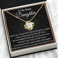 Thumbnail for Bonus Daughter Necklace: A Symbol of Everlasting Love and Belonging