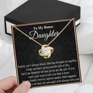 Bonus Daughter Necklace: A Symbol of Everlasting Love and Belonging
