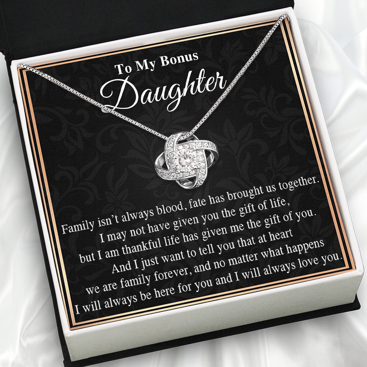 Bonus Daughter Necklace: A Symbol of Everlasting Love and Belonging