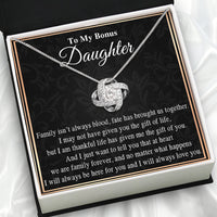 Thumbnail for Bonus Daughter Necklace: A Symbol of Everlasting Love and Belonging