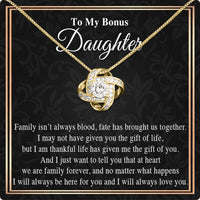 Thumbnail for Bonus Daughter Necklace: A Symbol of Everlasting Love and Belonging