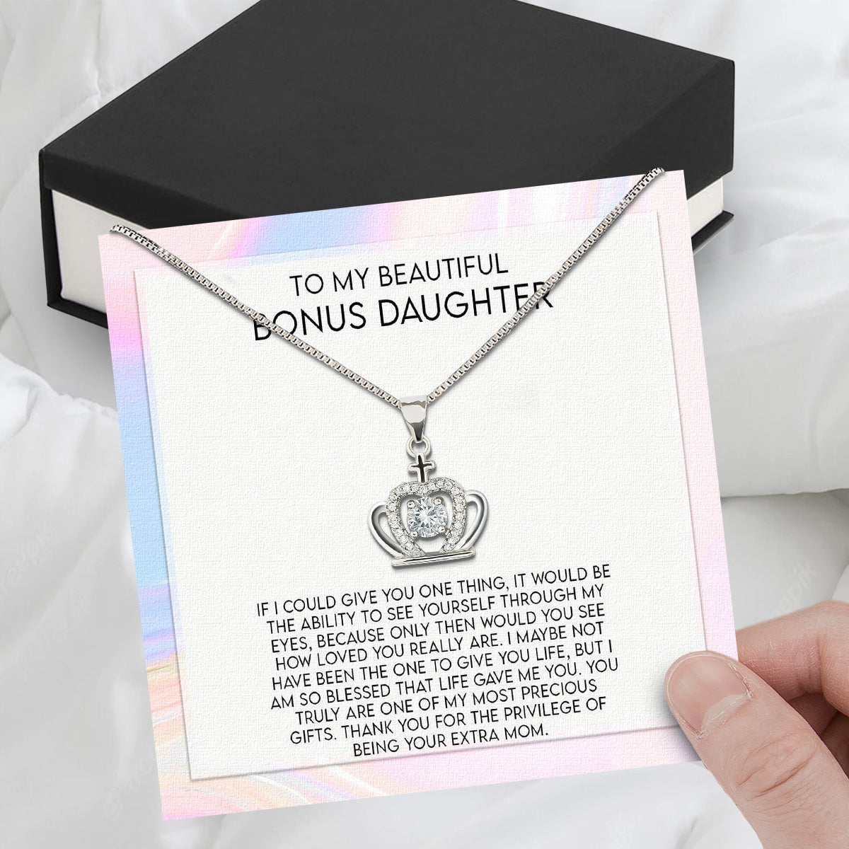 Bonus Daughter Necklace: A Symbol of Everlasting Love and Belonging