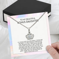 Thumbnail for Bonus Daughter Necklace: A Symbol of Everlasting Love and Belonging