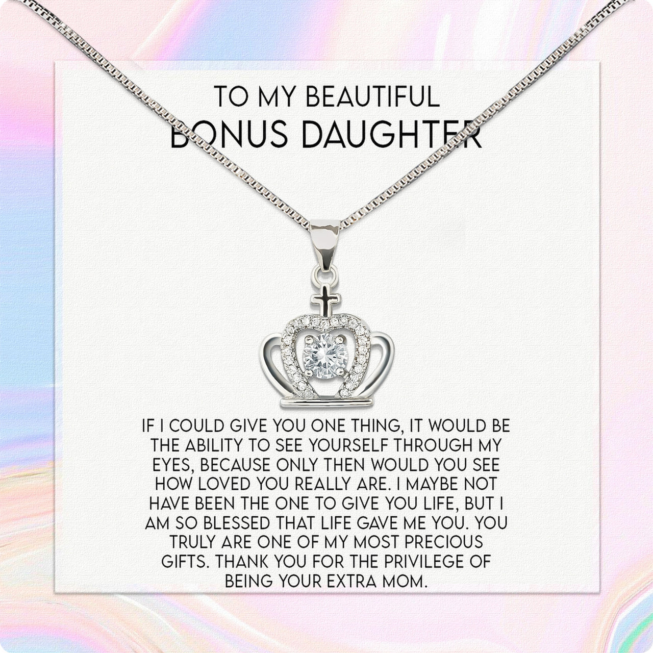 Bonus Daughter Necklace: A Symbol of Everlasting Love and Belonging