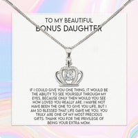 Thumbnail for Bonus Daughter Necklace: A Symbol of Everlasting Love and Belonging