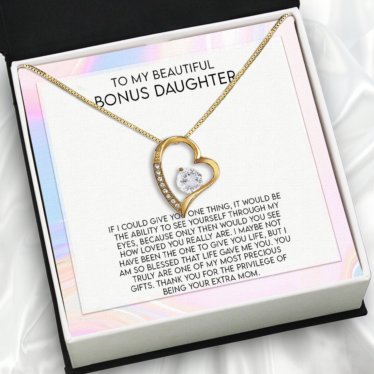 Bonus Daughter Necklace: A Symbol of Everlasting Love and Belonging