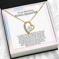 Thumbnail for Bonus Daughter Necklace: A Symbol of Everlasting Love and Belonging