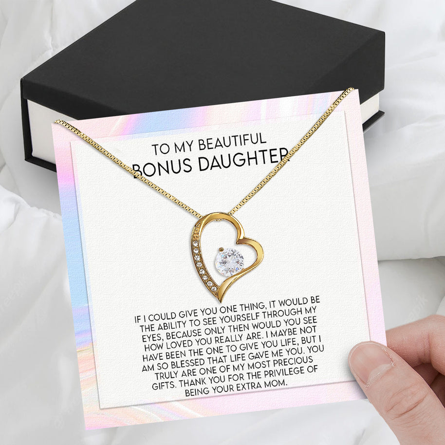 Bonus Daughter Necklace: A Symbol of Everlasting Love and Belonging