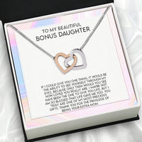 Thumbnail for Bonus Daughter Necklace: A Symbol of Everlasting Love and Belonging