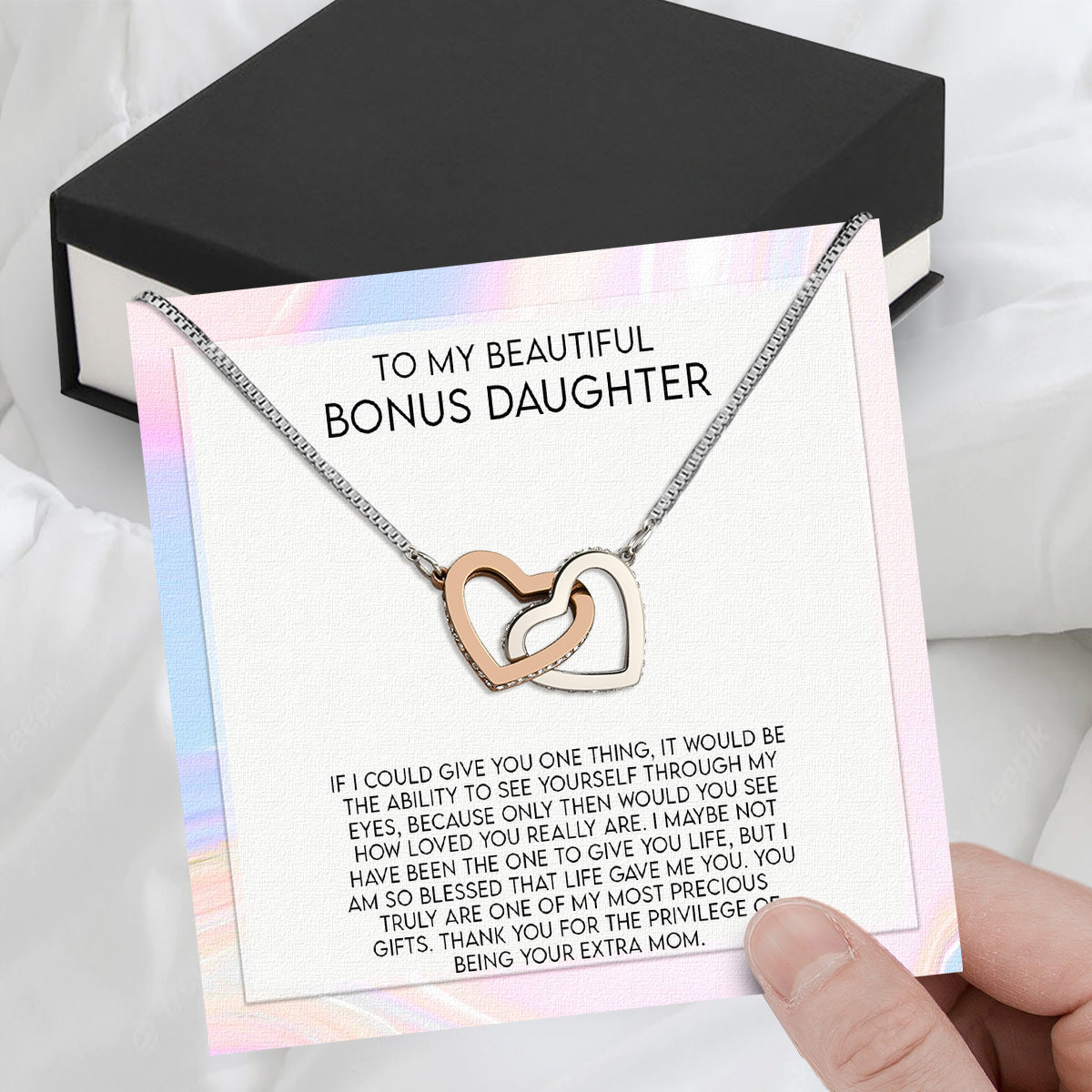 Bonus Daughter Necklace: A Symbol of Everlasting Love and Belonging