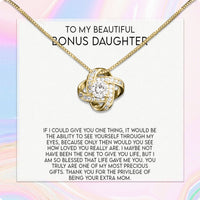 Thumbnail for Bonus Daughter Necklace: A Symbol of Everlasting Love and Belonging