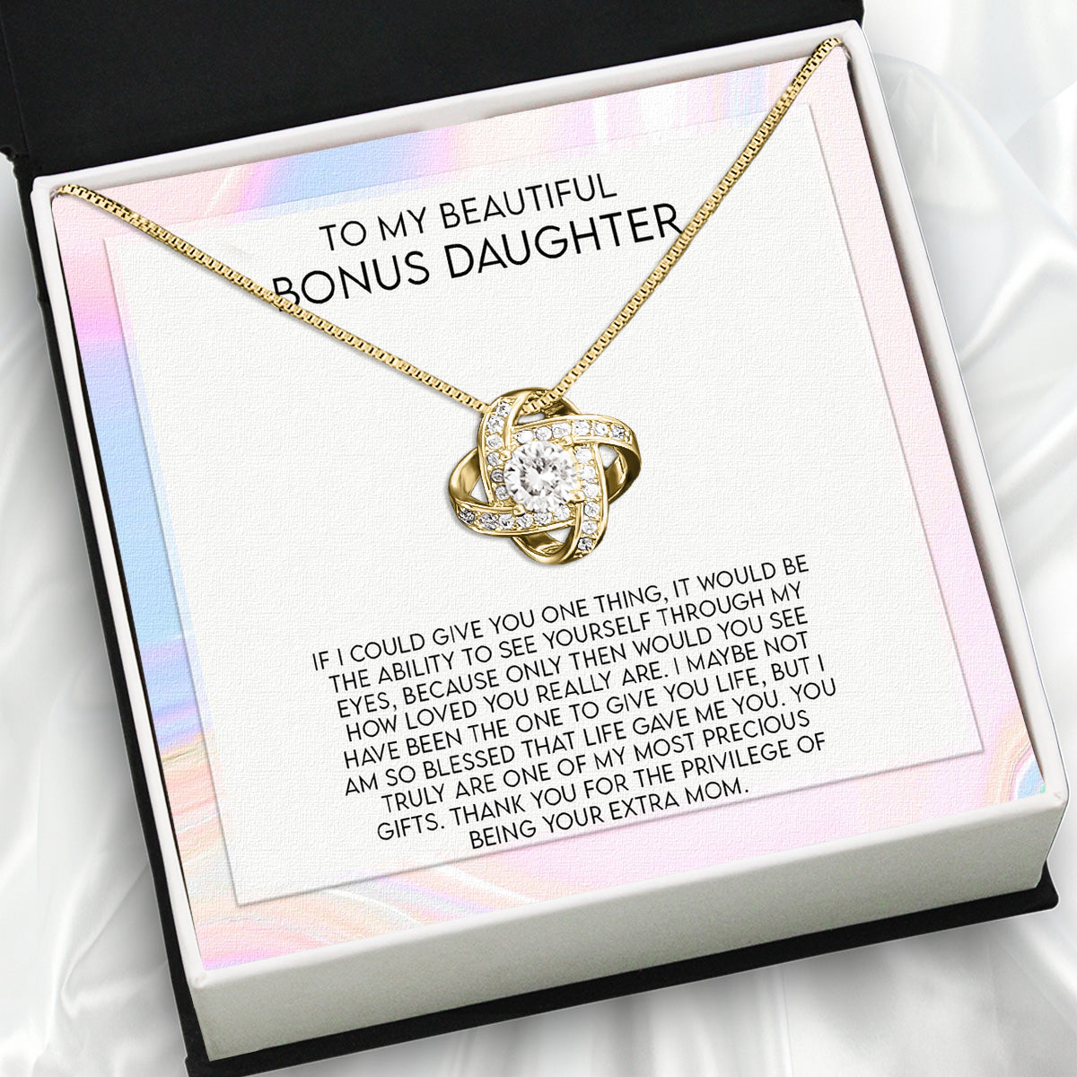 Bonus Daughter Necklace: A Symbol of Everlasting Love and Belonging