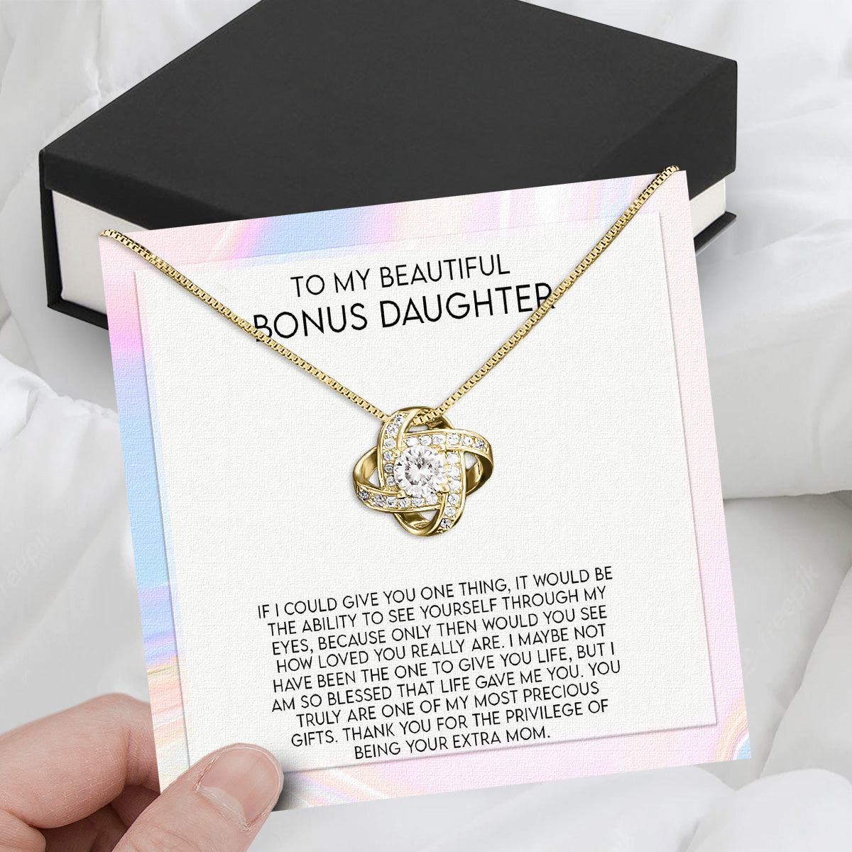 Bonus Daughter Necklace: A Symbol of Everlasting Love and Belonging