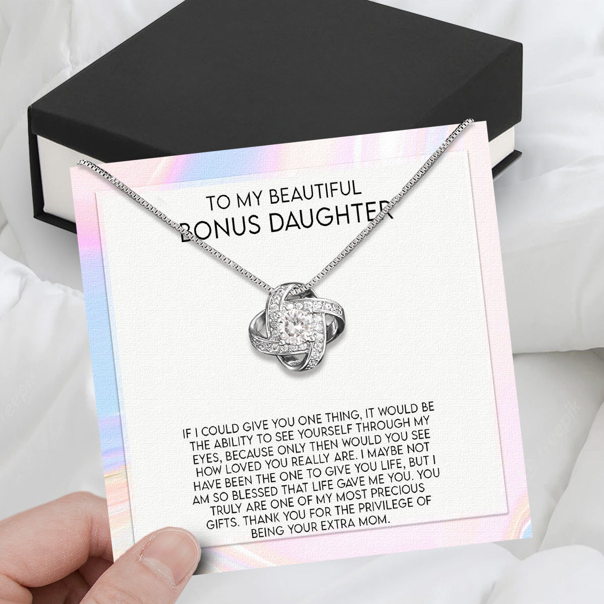 Bonus Daughter Necklace: A Symbol of Everlasting Love and Belonging