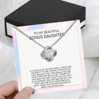 Thumbnail for Bonus Daughter Necklace: A Symbol of Everlasting Love and Belonging