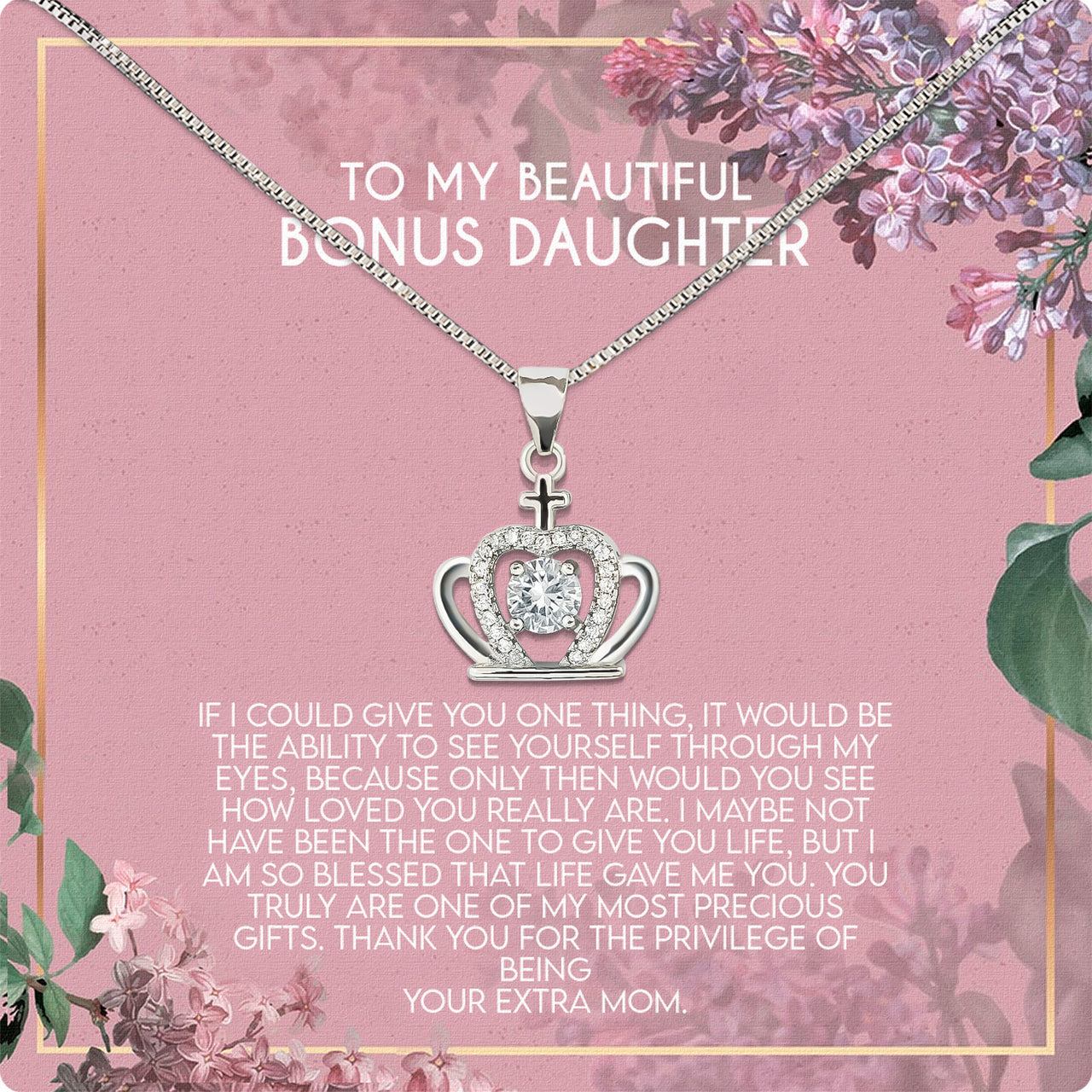 Bonus Daughter Necklace: A Symbol of Everlasting Love and Belonging