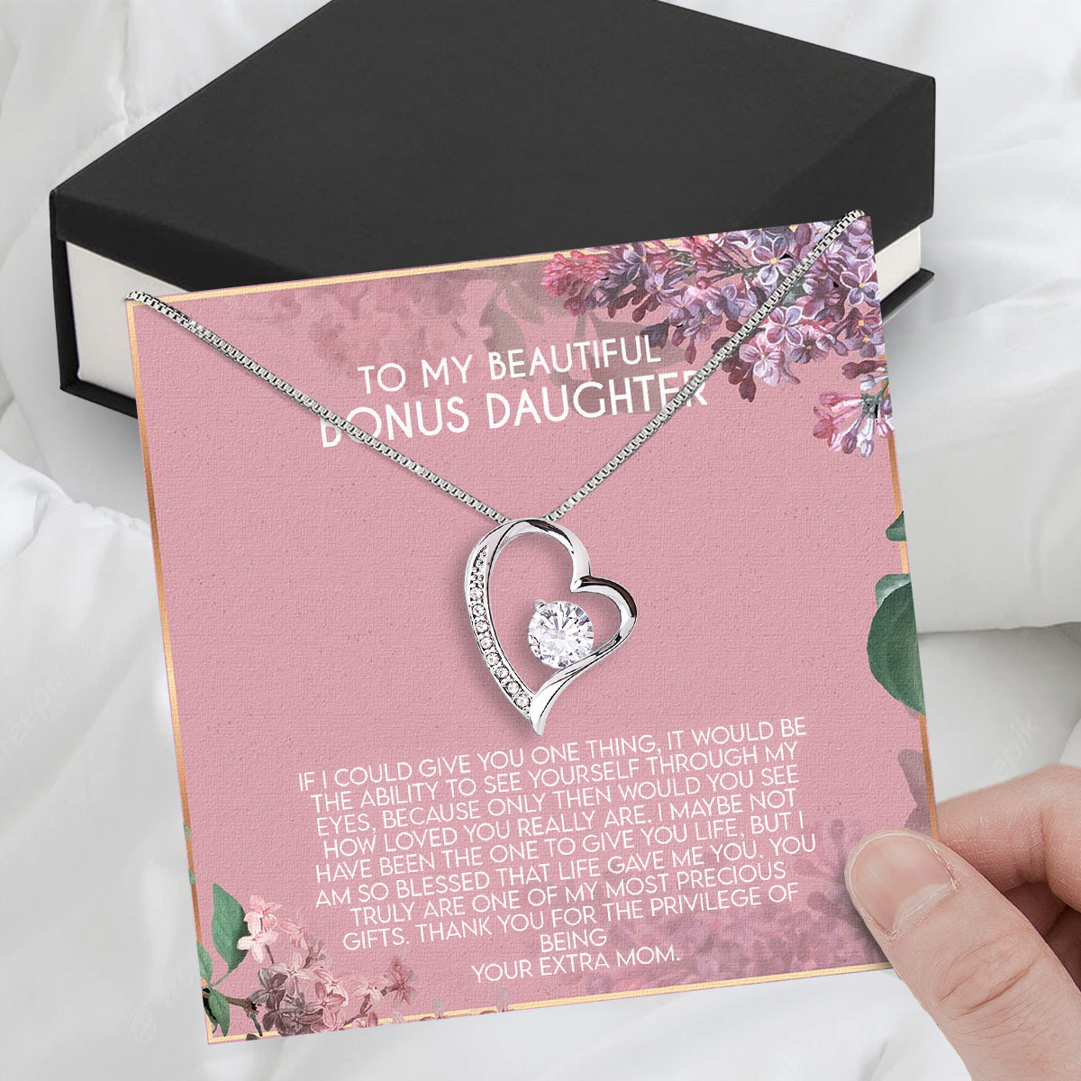 Bonus Daughter Necklace: A Symbol of Everlasting Love and Belonging