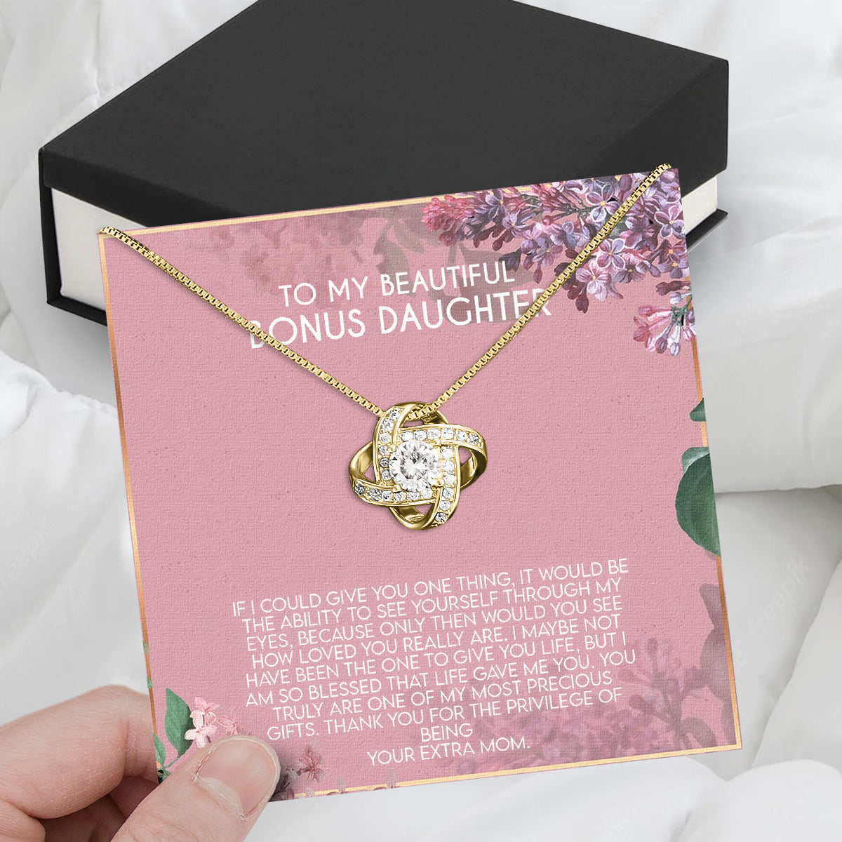 Bonus Daughter Necklace: A Symbol of Everlasting Love and Belonging