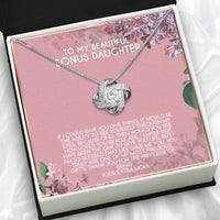 Thumbnail for Bonus Daughter Necklace: A Symbol of Everlasting Love and Belonging