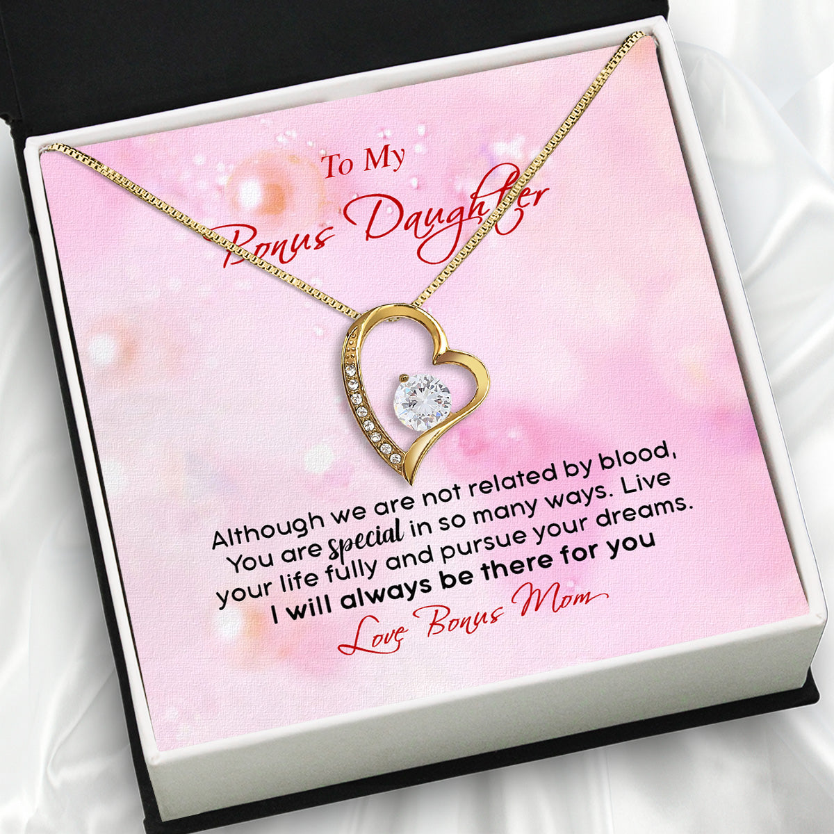 Bonus Daughter Necklace: A Symbol of Everlasting Love and Belonging