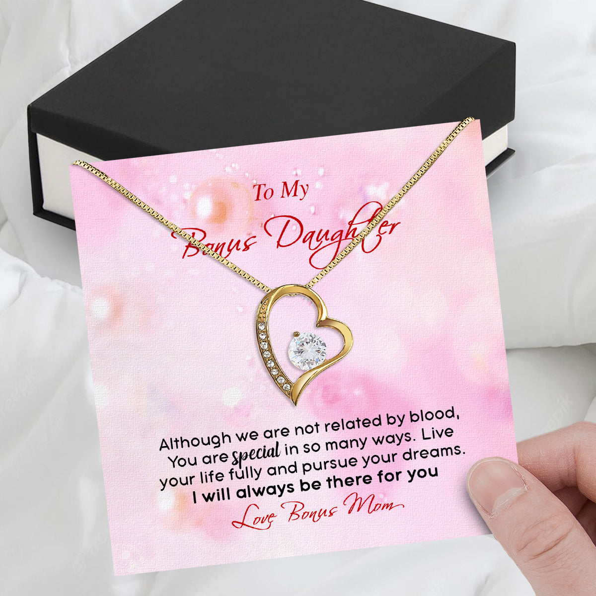 Bonus Daughter Necklace: A Symbol of Everlasting Love and Belonging