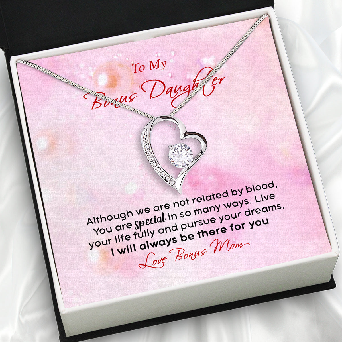 Bonus Daughter Necklace: A Symbol of Everlasting Love and Belonging