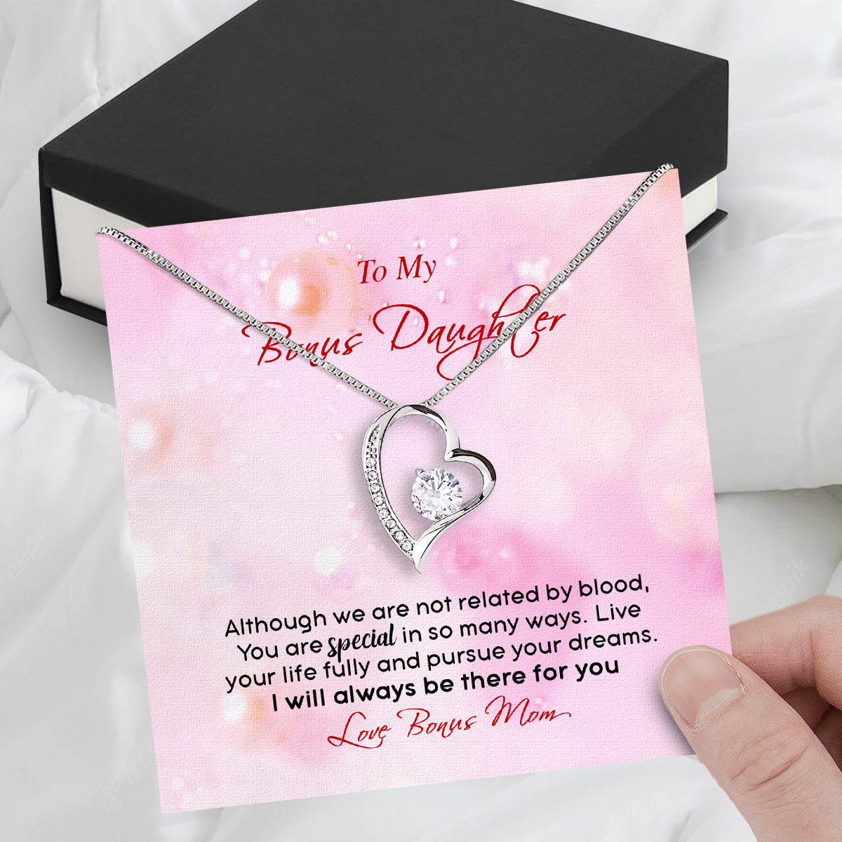 Bonus Daughter Necklace: A Symbol of Everlasting Love and Belonging