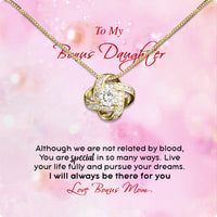 Thumbnail for Bonus Daughter Necklace: A Symbol of Everlasting Love and Belonging