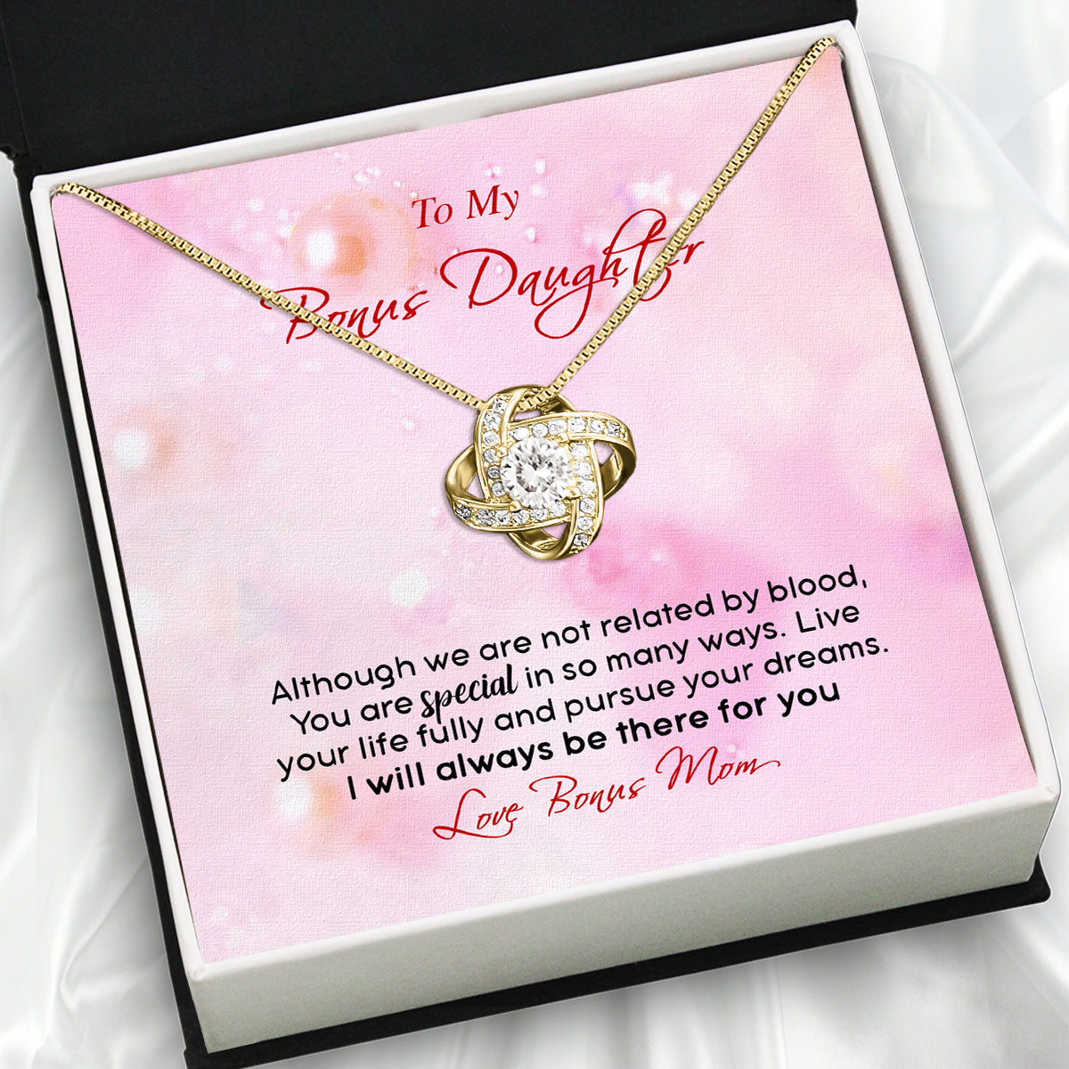 Bonus Daughter Necklace: A Symbol of Everlasting Love and Belonging