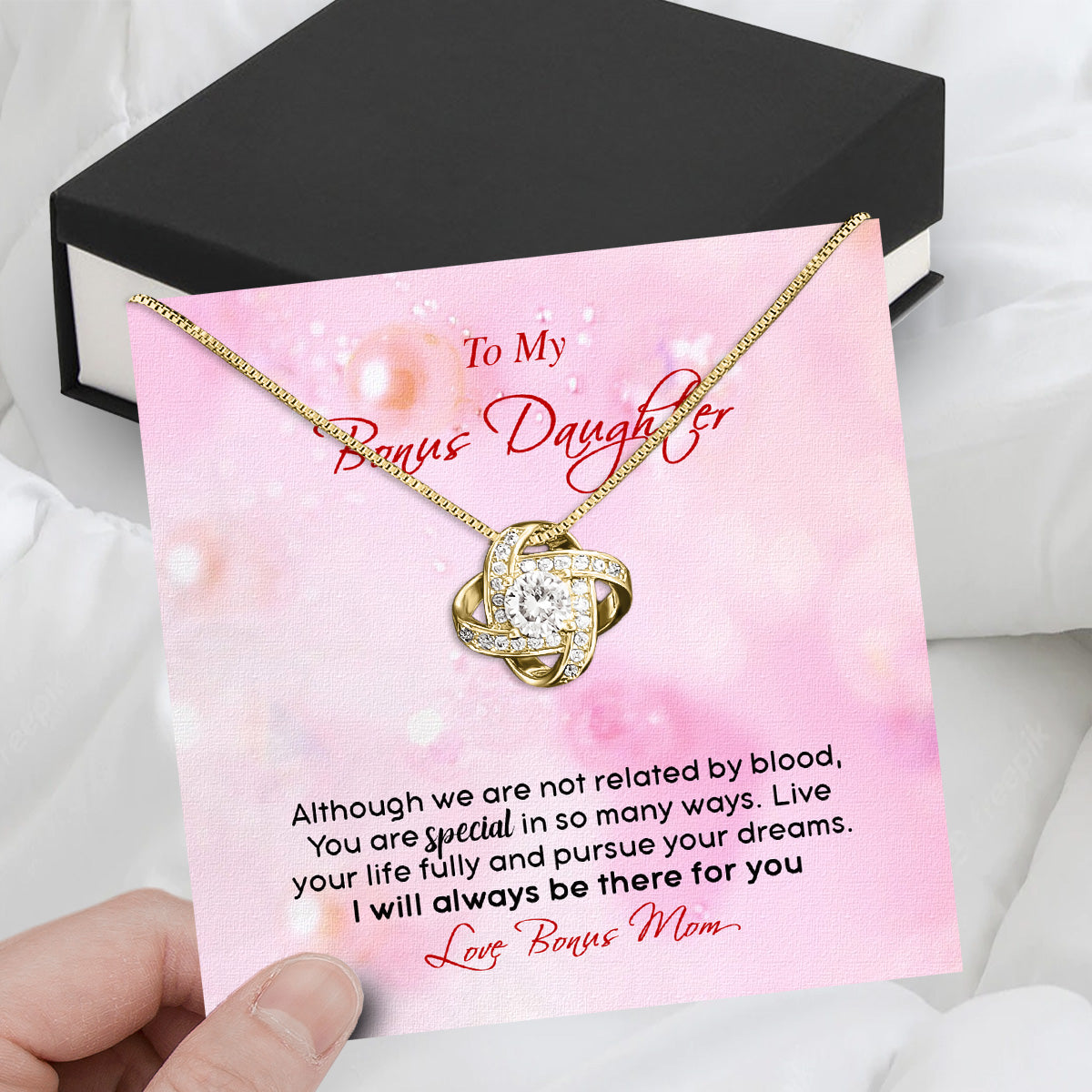 Bonus Daughter Necklace: A Symbol of Everlasting Love and Belonging