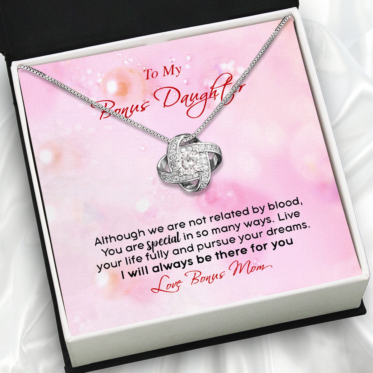 Bonus Daughter Necklace: A Symbol of Everlasting Love and Belonging