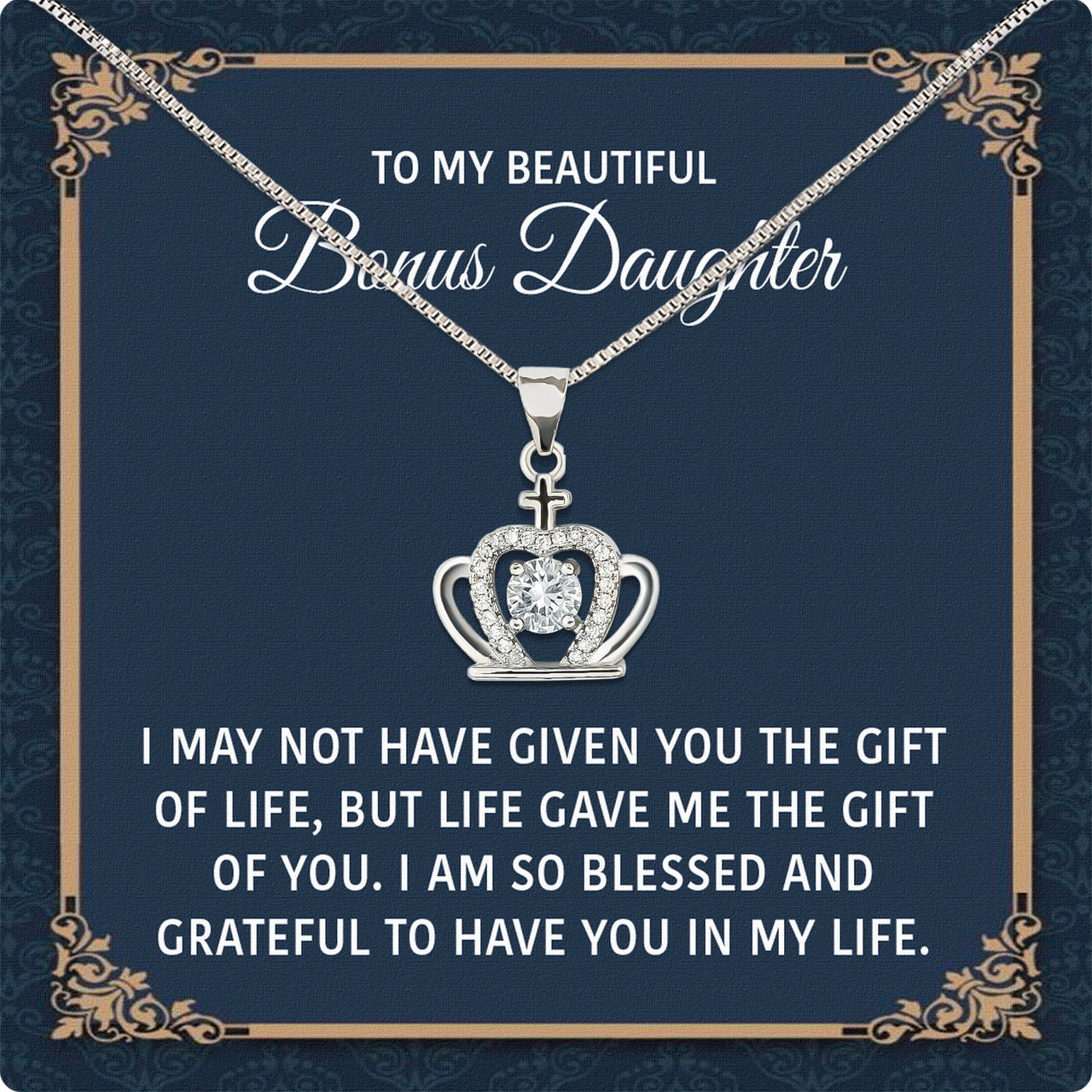 Bonus Daughter Necklace: A Symbol of Everlasting Love and Belonging