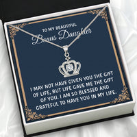 Thumbnail for Bonus Daughter Necklace: A Symbol of Everlasting Love and Belonging