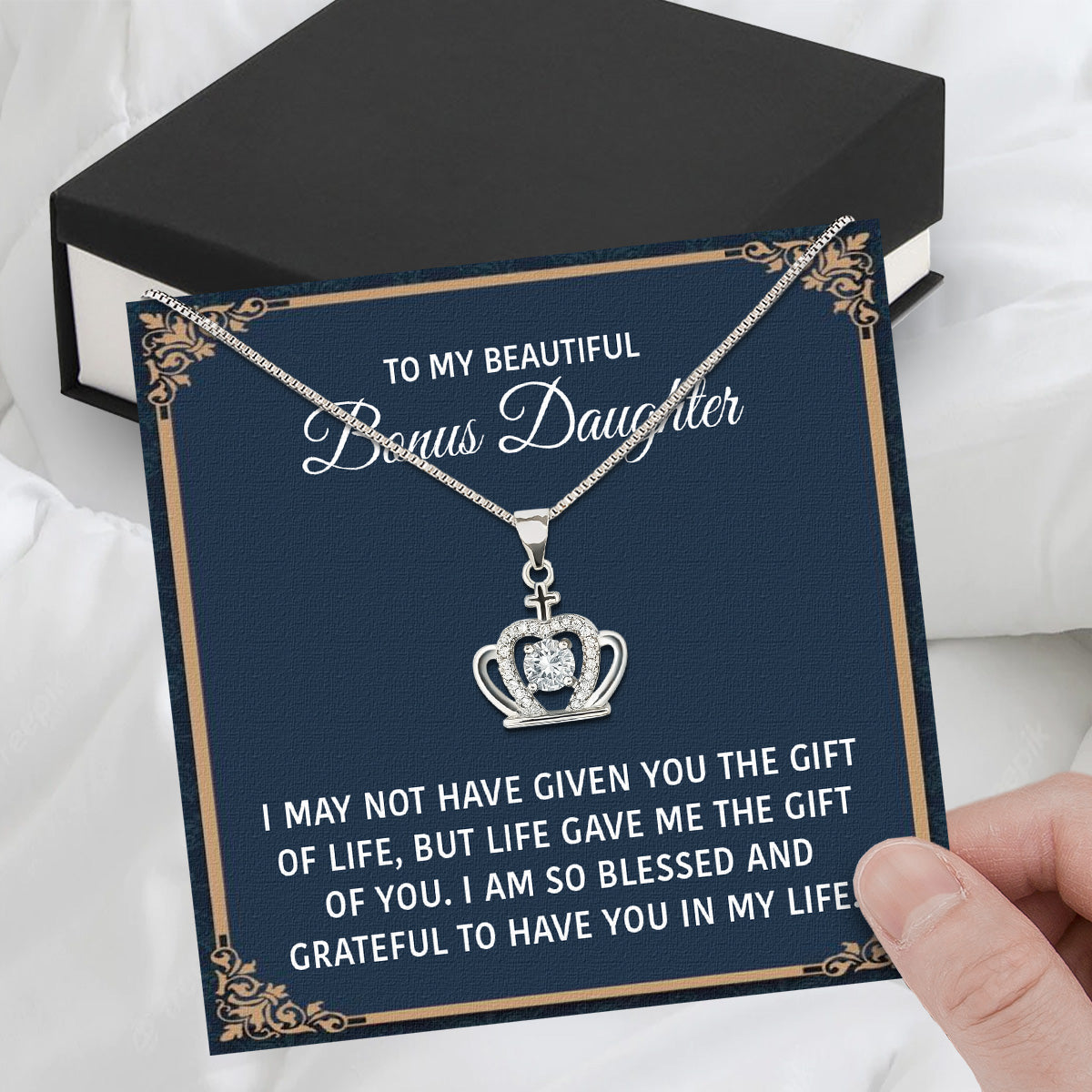 Bonus Daughter Necklace: A Symbol of Everlasting Love and Belonging