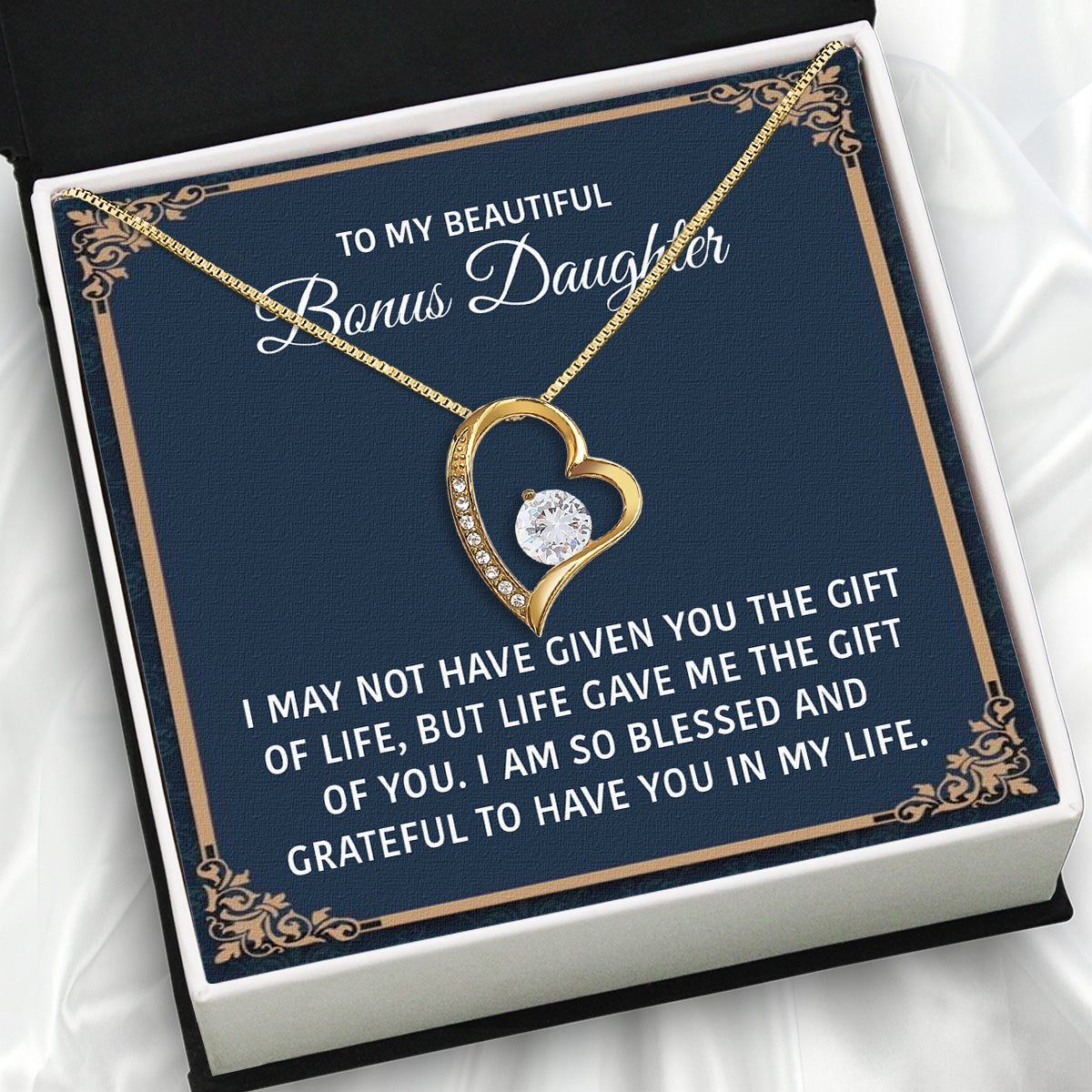 Bonus Daughter Necklace: A Symbol of Everlasting Love and Belonging