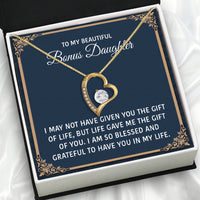 Thumbnail for Bonus Daughter Necklace: A Symbol of Everlasting Love and Belonging