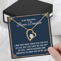 Thumbnail for Bonus Daughter Necklace: A Symbol of Everlasting Love and Belonging