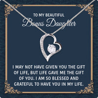 Thumbnail for Bonus Daughter Necklace: A Symbol of Everlasting Love and Belonging